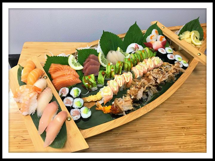 [ad_1]
Father’s Day Special Sushi Boat ???️?️

Now $108.00 ?? (Regular $128)
– 18 pcs. Sashimi
– 24 pcs. Sushi Roll
– 12 pcs. Maki 
– 8 pcs. Nigiri Sushi

Please call us for more information…