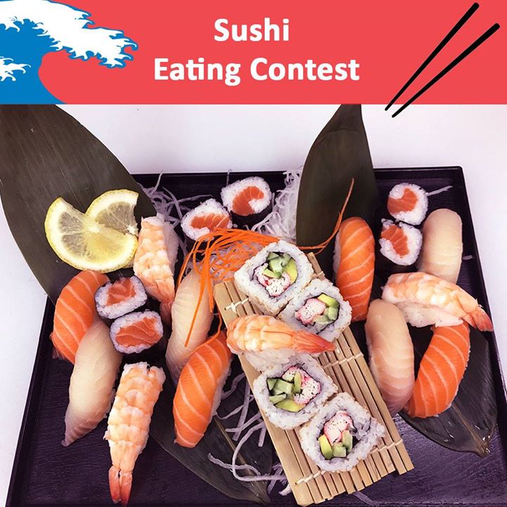 [ad_1]
Can you finish this plate of sushi ? in 5 minutes??

Register here ?‍♂️??‍♀️:
https://nagoyanorth.com/eatingcontest/

The first 10 fastest participants in preliminary round finish the plate of sushi can enter to the ?…