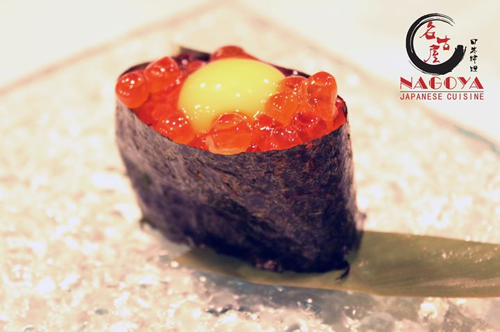 [ad_1]
? Fresh salmon roe (Ikura) with quail egg sushi ?

“Ikura” It is best enjoyed as it is or with a quail egg yolk to further enhance the rich savory flavor…