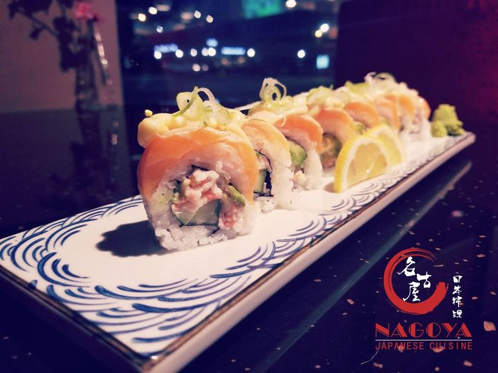 [ad_1]


Our Popular Sushi Roll (Wen’s Special)
 Crab meat, avocado, cucumbers, tempura bits wrapped in rice, topped with salmon and mayonnaise






[ad_2]
Source  …