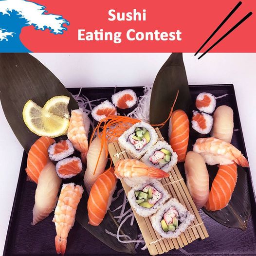 [ad_1]
Can you finish this plate of sushi ? in 5 minutes?? 

? Registration Starts ? August 24, 2018 ?

The first 10 fastest participants in preliminary round finish the plate of…